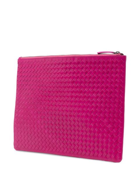DRAGON DIFFUSION woven clutch bag - Pink - zdjęcie produktu nr 2