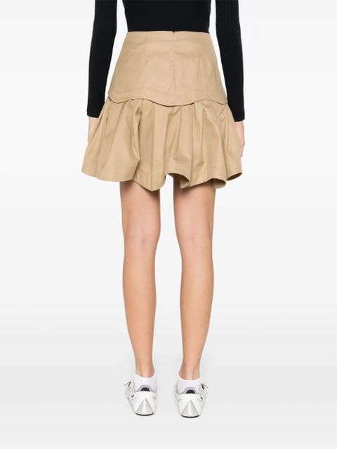 SANDRO cotton skirt - Neutrals