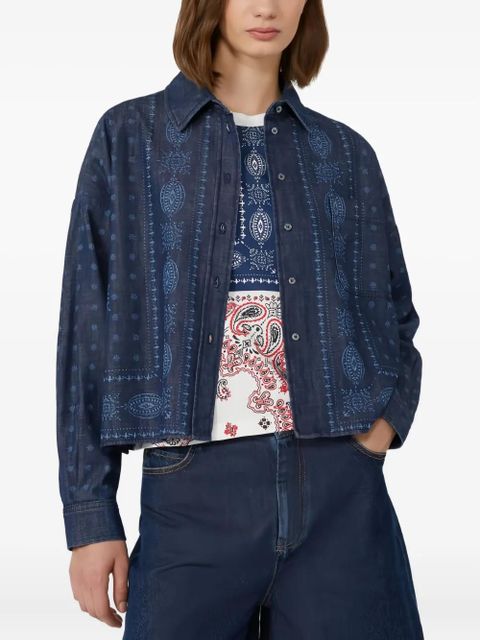 Weekend Max Mara paisley-print shirt - Blue