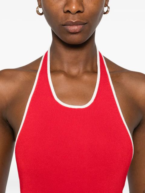 St. Agni halter top - Red