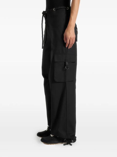 Manière De Voir Rosa cargo pants - Black