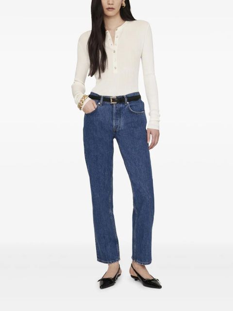 ANINE BING Katrin top - Neutrals