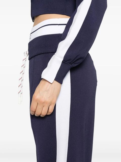 PINKO logo-waistband track pants - Blue