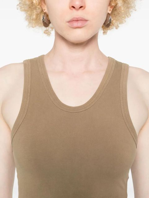 ENTIRE STUDIOS cropped tank top - Green
