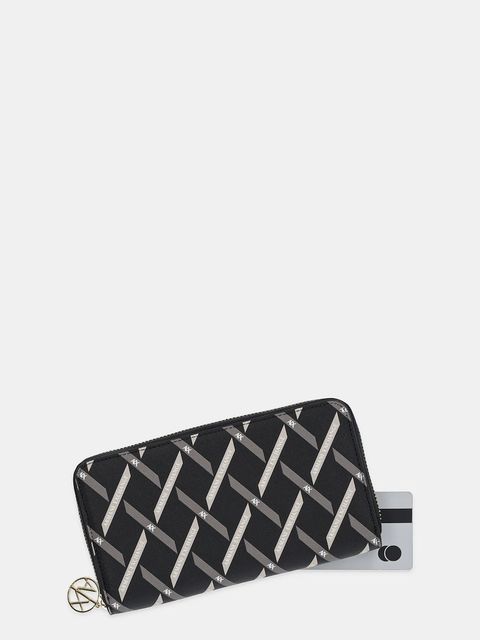 Armani Exchange portfel damski kolor czarny XW000359 AF17155 - zdjęcie produktu nr 2