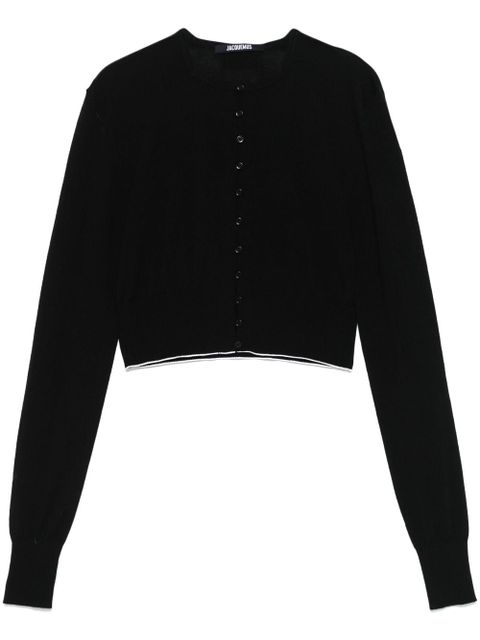 Jacquemus The Beach cardigan - Black - zdjęcie produktu nr 1