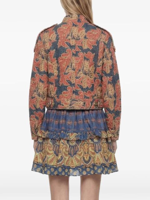 Valentino Garavani Apres L'Hiver jacquard jacket - Blue