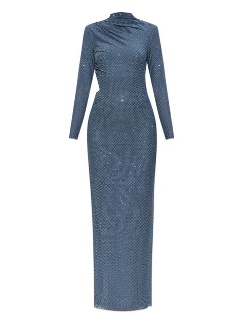 Self-Portrait rhinestone-embellished dress - Blue - zdjęcie produktu nr 1