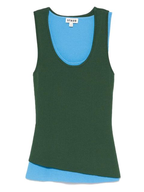 STAUD Hermosa tank top - Green - zdjęcie produktu nr 1