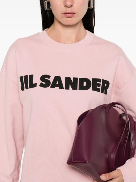 Jil Sander logo-print sweatshirt - Pink