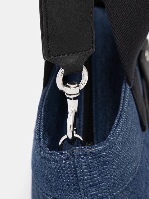 Dkny torebka jeansowa kolor niebieski R52AVJ49