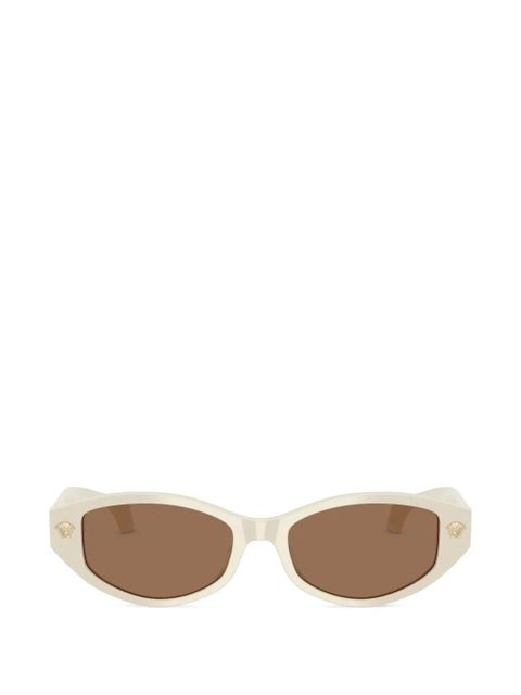 Versace Eyewear medusa cat-eye sunglasses - Neutrals - zdjęcie produktu nr 1
