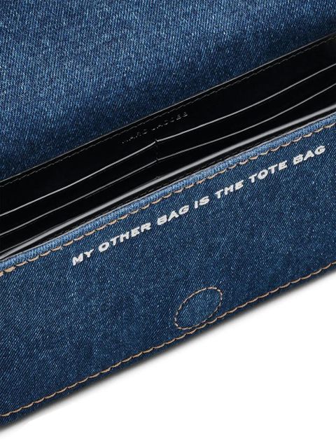 Marc Jacobs The Denim Mini Chain bag - Blue