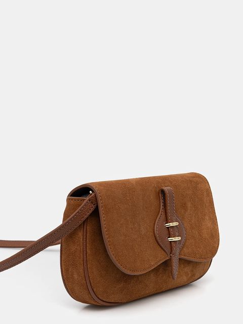 Coccinelle torebka zamszowa - zdjęcie produktu nr 2