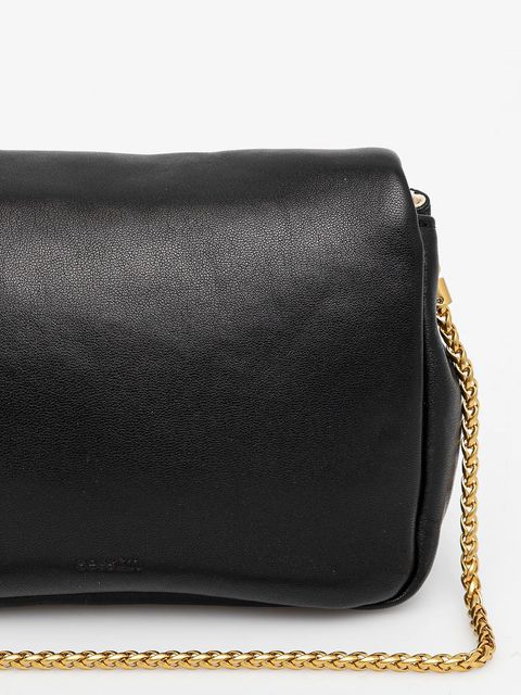 Sessun torebka skórzana kolor czarny 24602001