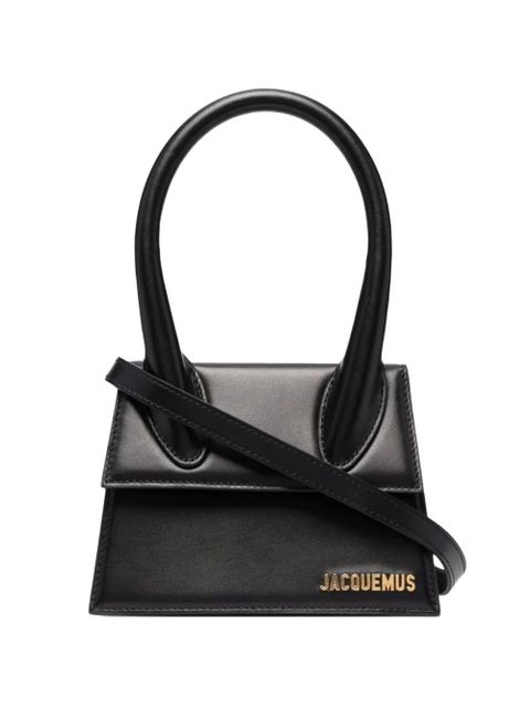 Jacquemus logo-plaque mini bag - Black - zdjęcie produktu nr 1