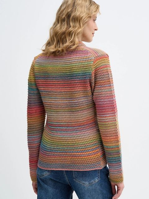 United Colors of Benetton kardigan z dodatkiem wełny kolor różowy 105CD6880