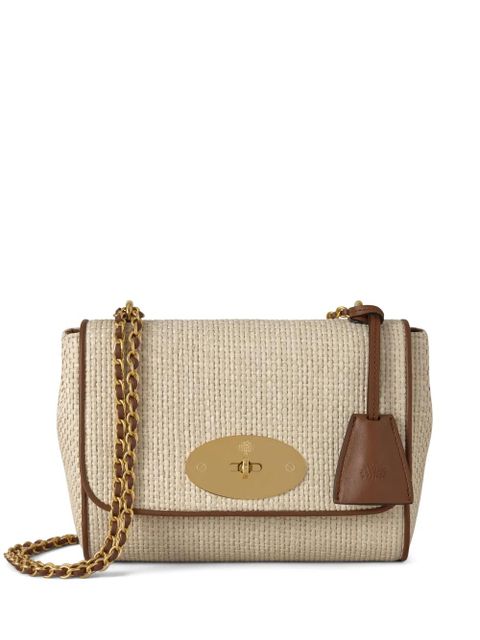 Mulberry Antony woven-raffia crossbody bag - Neutrals - zdjęcie produktu nr 1