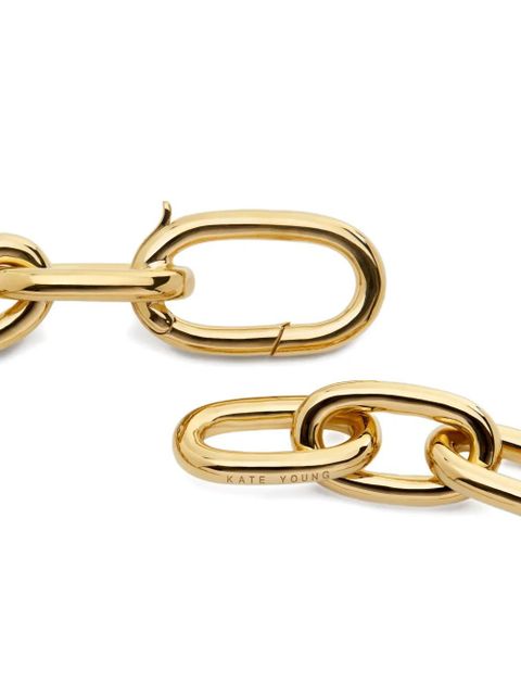 Monica Vinader Kate Young Bold Link bracelet - Gold - zdjęcie produktu nr 2
