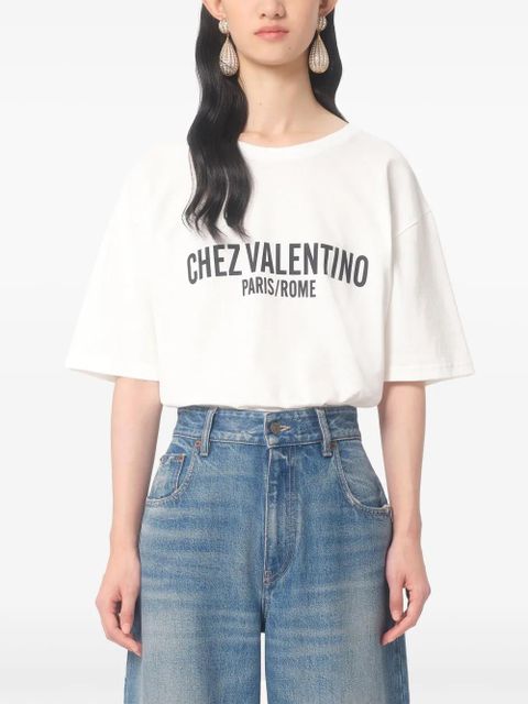 Valentino Garavani logo-print T-shirt - White