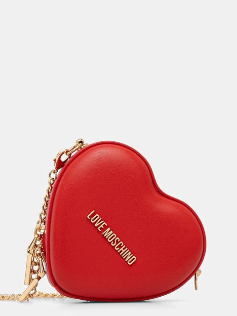 Love Moschino torebka kolor czerwony JC4326PP0NKV0500 - zdjęcie produktu nr 1