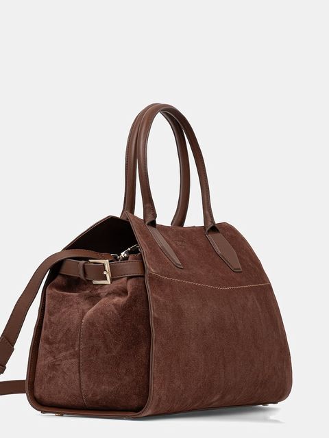 Guess torebka zamszowa LIZA - zdjęcie produktu nr 1