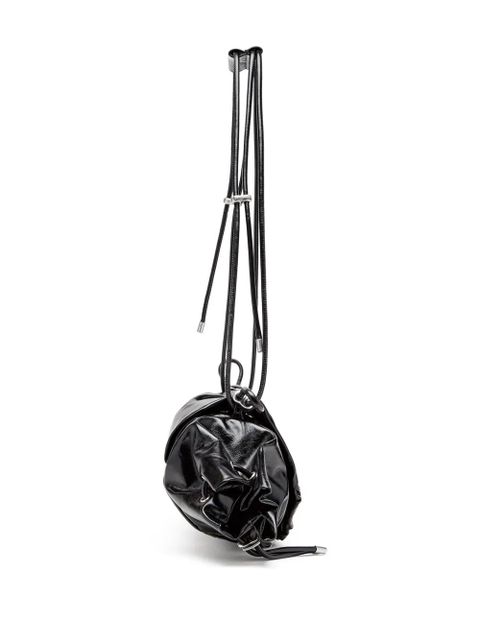 Diesel Scrunch-D shoulder bag - Black