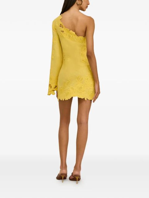 Cult Gaia Marlena one-shoulder~MINI dress - Yellow