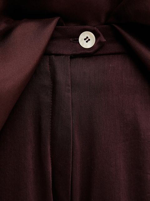 Forte Forte spodnie z domieszką jedwabiu