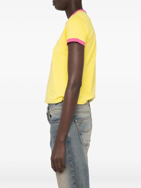 Zadig&Voltaire Woos Ringer graphic T-shirt - Yellow