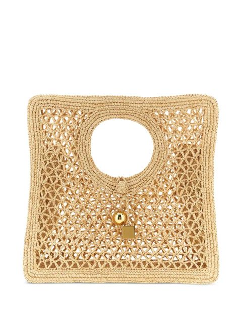 Jacquemus interlocking-closure tote bag - Neutrals - zdjęcie produktu nr 1