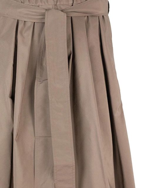Max Mara belted midi skirt - Brown
