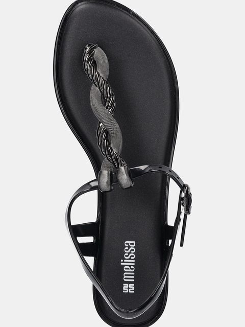 Melissa sandały MELISSA SOLAR TWIST AD damskie kolor czarny M.36042.BF295