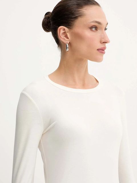 Weekend Max Mara longsleeve MULTIE kolor beżowy 2525946012600 - zdjęcie produktu nr 2