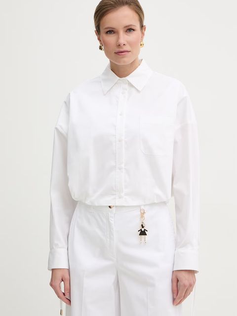 Fracomina koszula damska z bawełną - zdjęcie produktu nr 2