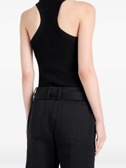 Proenza Schouler Nila belted trousers - Black