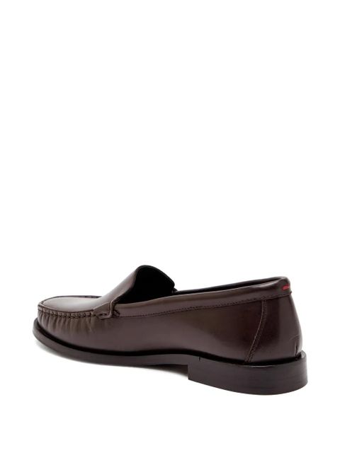 Aeyde Arthur stitched loafers - Brown