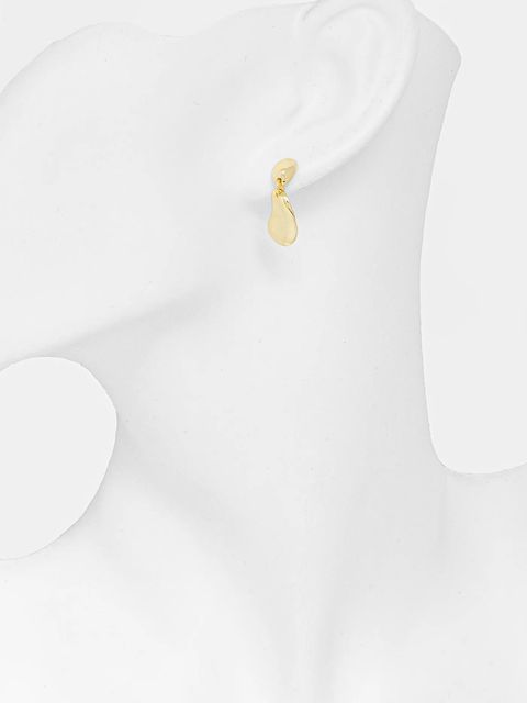 Answear.LAB kolczyk ze srebra pokrytego złotem - zdjęcie produktu nr 1