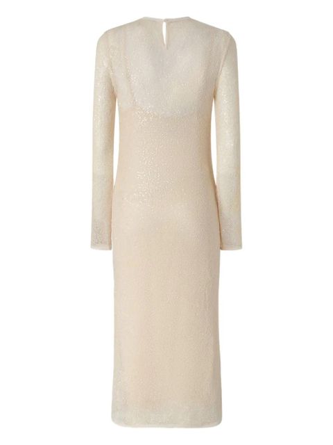 PINKO sequined maxi dress - Neutrals - zdjęcie produktu nr 2