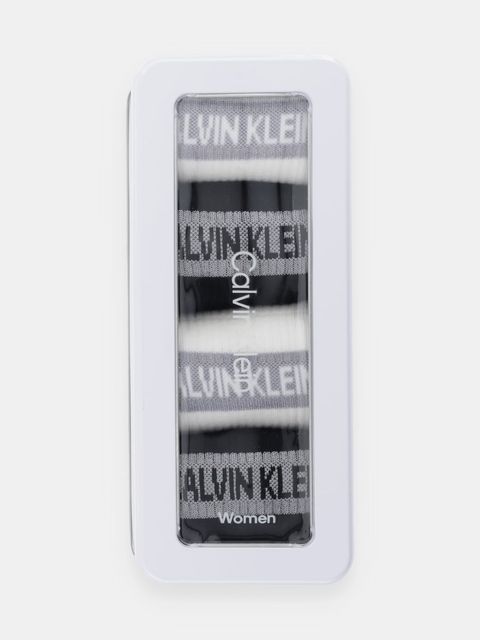 Calvin Klein Jeans skarpetki 4-pack kolor czarny 701235385