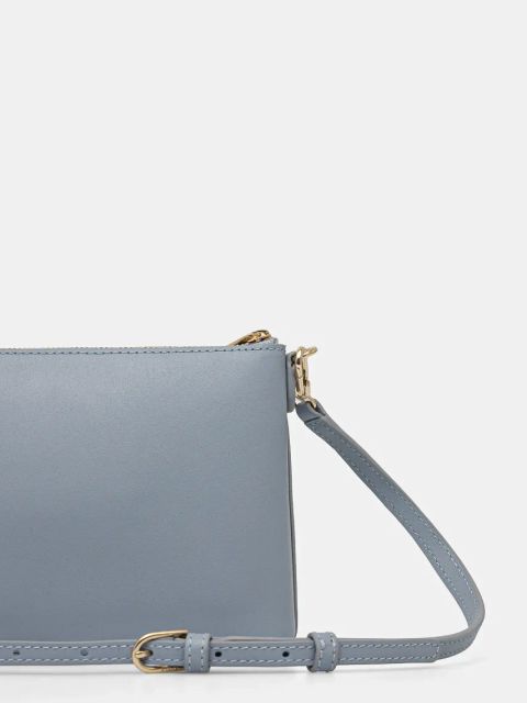 Furla torebka skórzana kolor niebieski WE00615 AX0733 55000