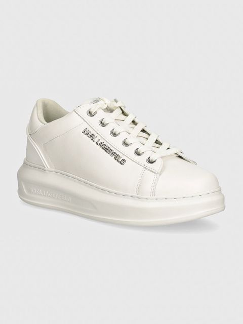 Karl Lagerfeld sneakersy skórzane KAPRI kolor biały KL62525N - zdjęcie produktu nr 1