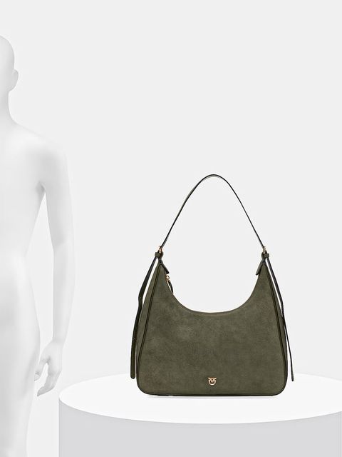 Pinko torebka zamszowa