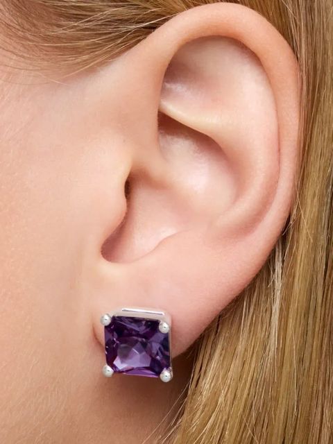 Tous kolczyki srebrne Color Lab 1004251100