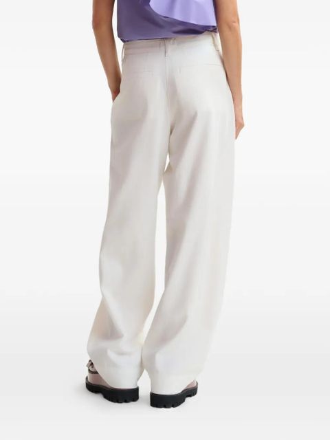 Essentiel Antwerp side-pocket trousers - White