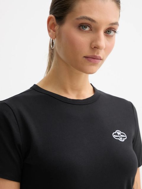 Calvin Klein Jeans t-shirt damski kolor czarny LV047E812G