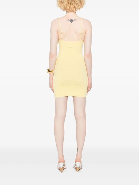 Jacquemus The Scala mini dress - Yellow