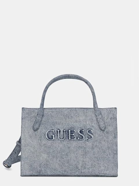 Guess torebka shopper damska jeansowa JODI - zdjęcie produktu nr 1