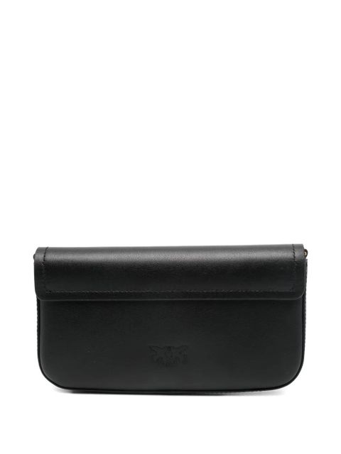 PINKO mini leather crossbody bag - Black