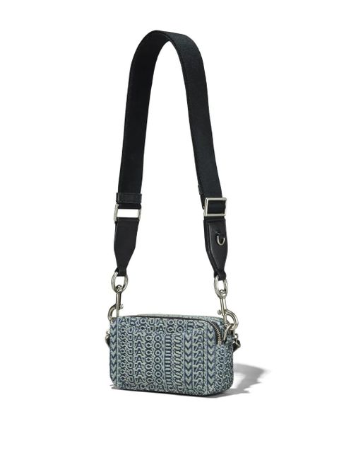 Marc Jacobs The Monogram Jacquard Snapshot camera bag - Blue